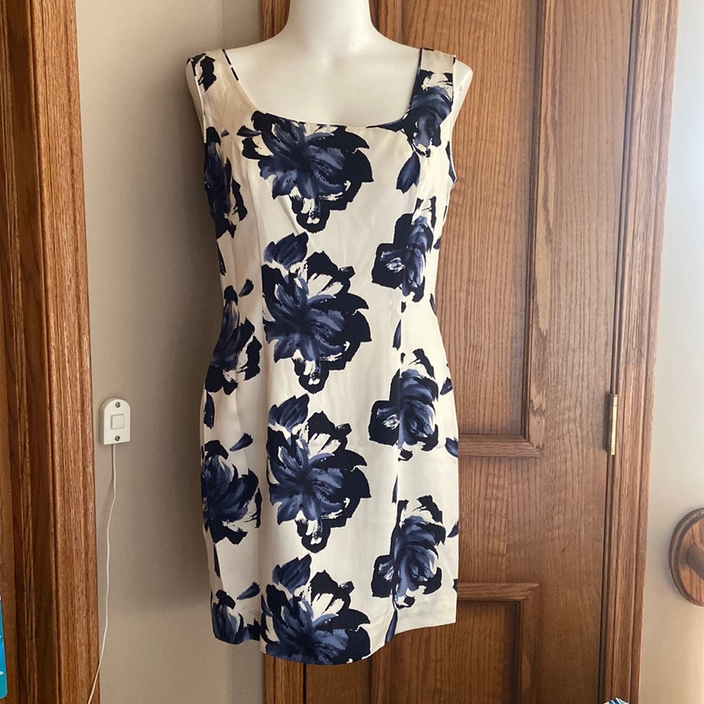virani sleeveless silk dress